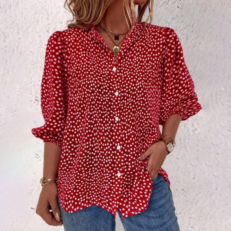 Clara | Elegant Blommig Blus