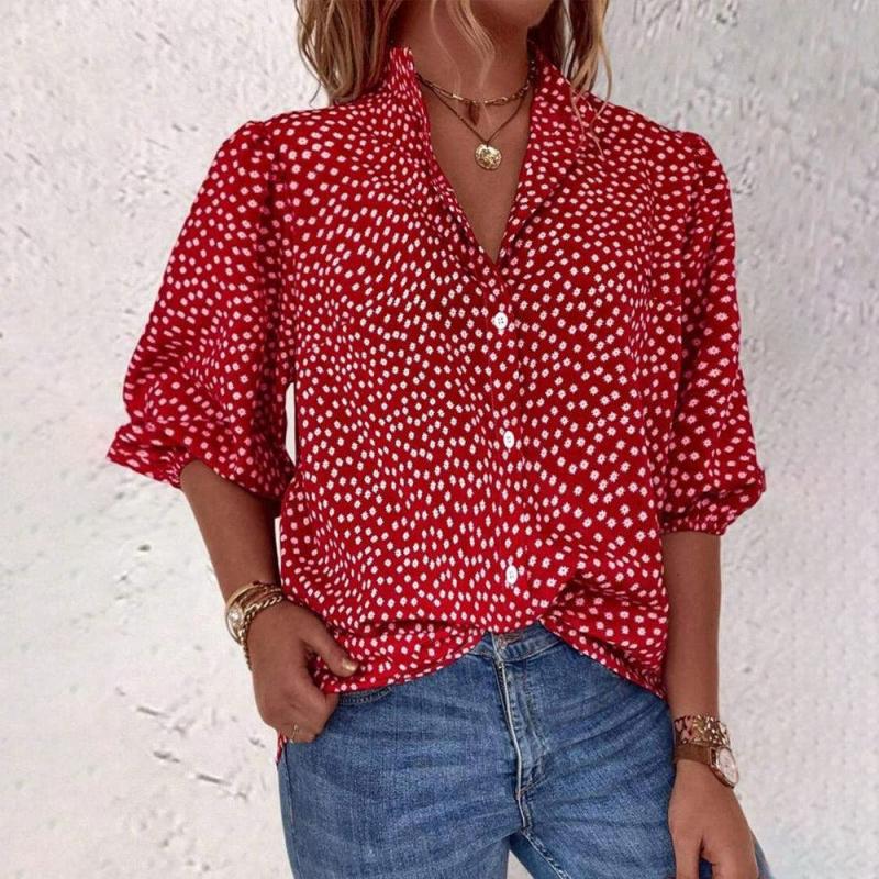 Clara | Elegant Blommig Blus