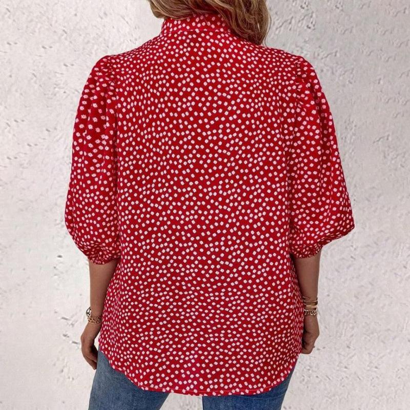 Clara | Elegant Blommig Blus