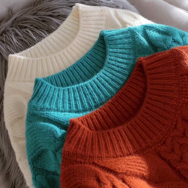 Blake | Mysig koreanskinspirerad stickad tröja