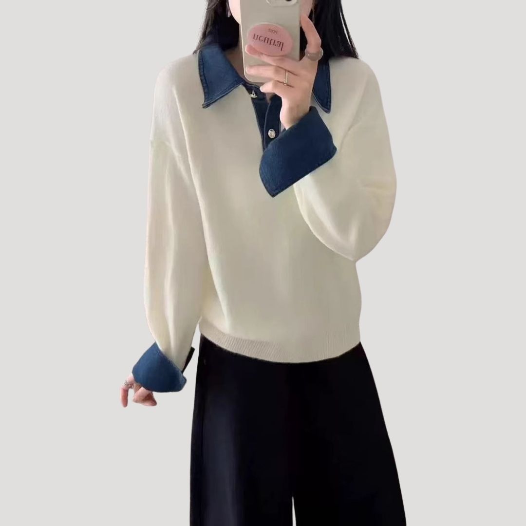 Freja | Chunky Stickad Överdimensionerad Vintertröja