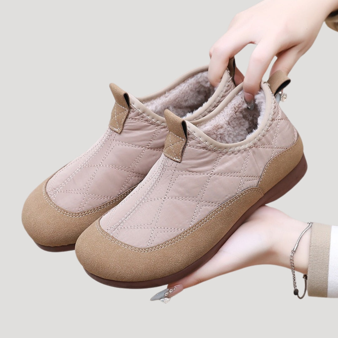 Emilia | Slip-On Vinterskor Med Fleecefoder