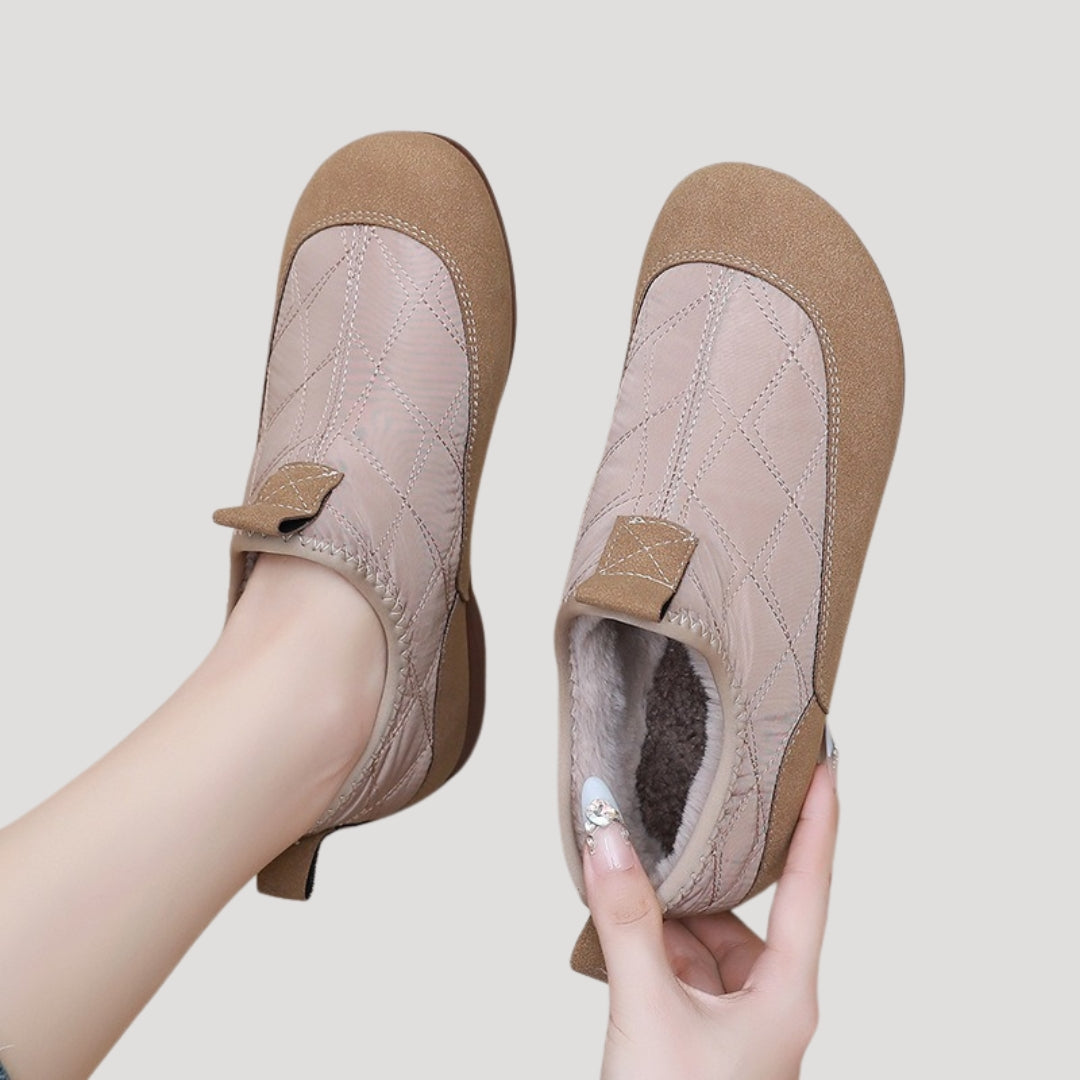 Emilia | Slip-On Vinterskor Med Fleecefoder