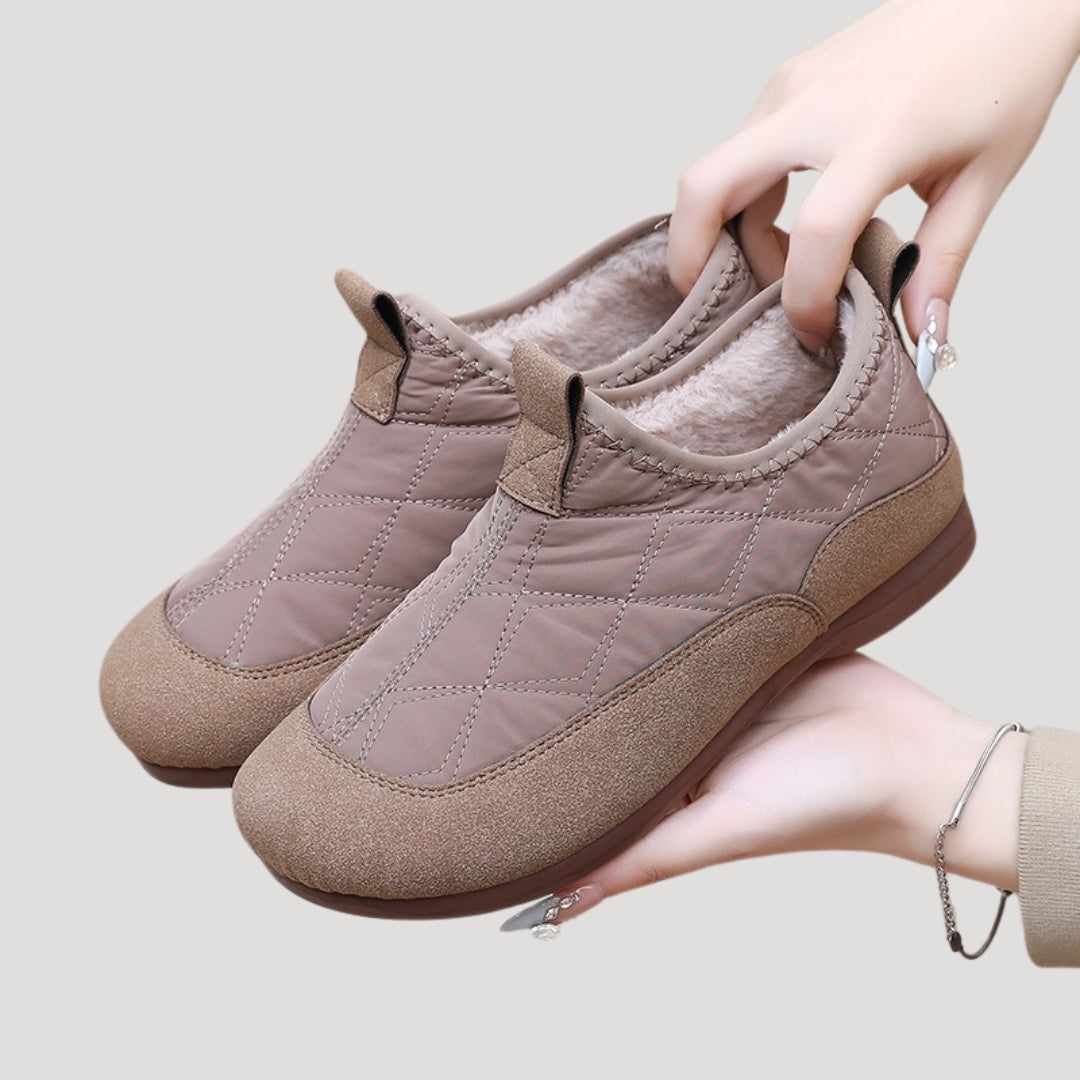Emilia | Slip-On Vinterskor Med Fleecefoder