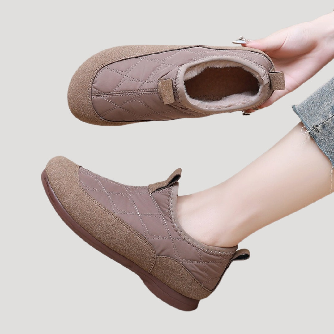 Emilia | Slip-On Vinterskor Med Fleecefoder