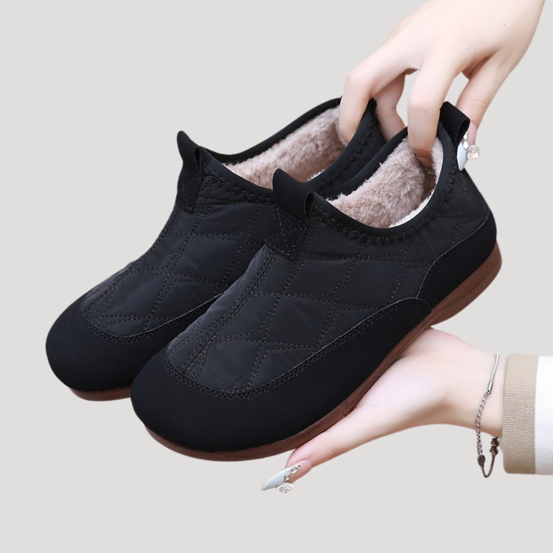 Emilia | Slip-On Vinterskor Med Fleecefoder