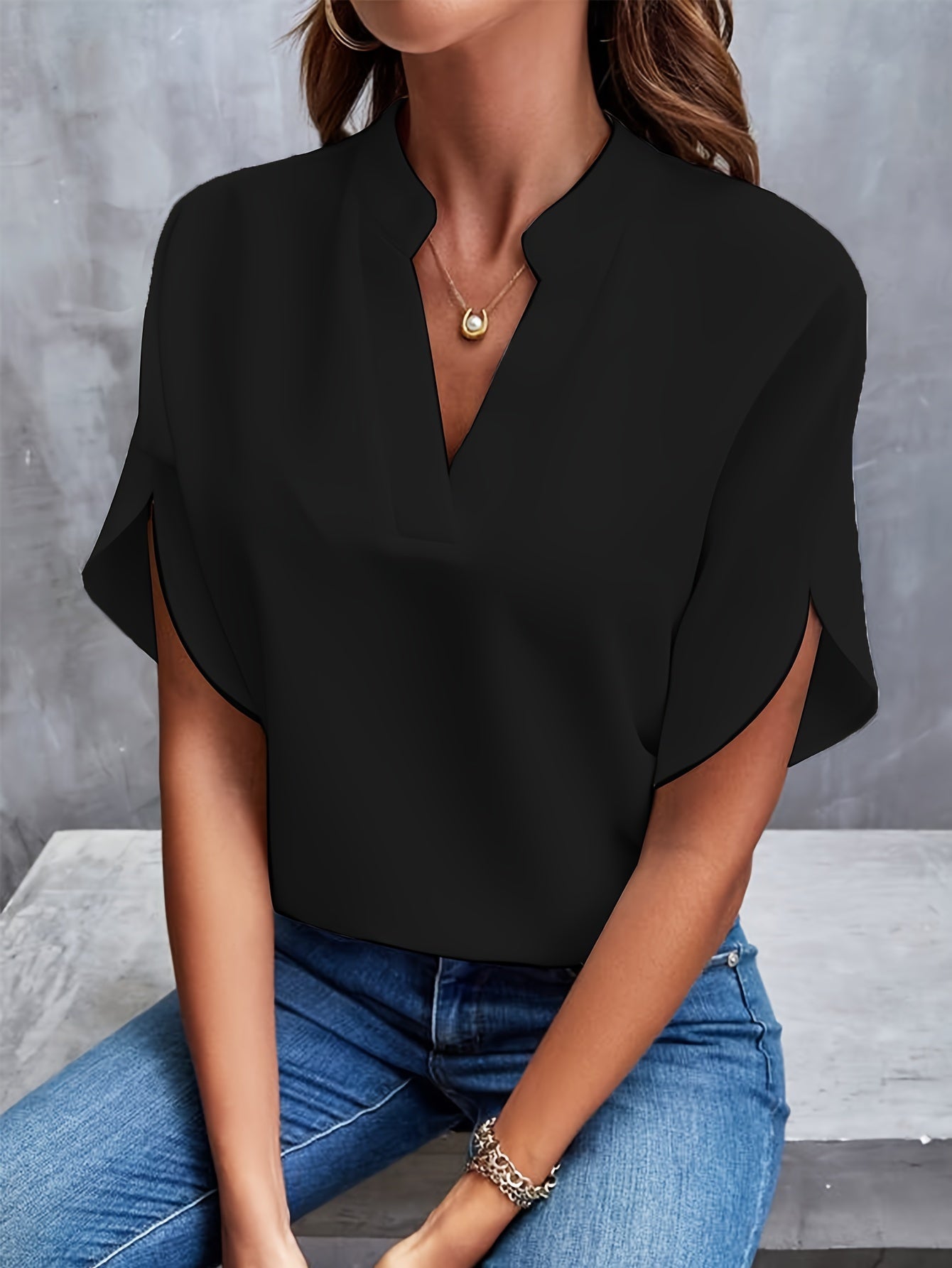 Vivi | Elegant Lätt Blus För Kvinnor
