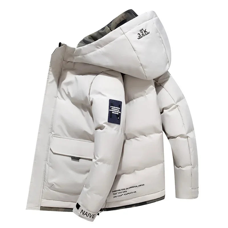 Tomas | Vadderad Vinterjacka med Stilren Look