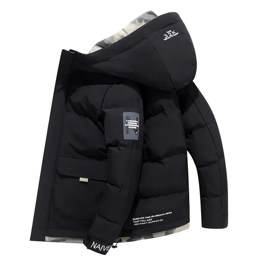 Tomas | Vadderad Vinterjacka med Stilren Look