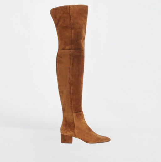 Natasja | Snygga knähöga mockastövlar för kvinnor