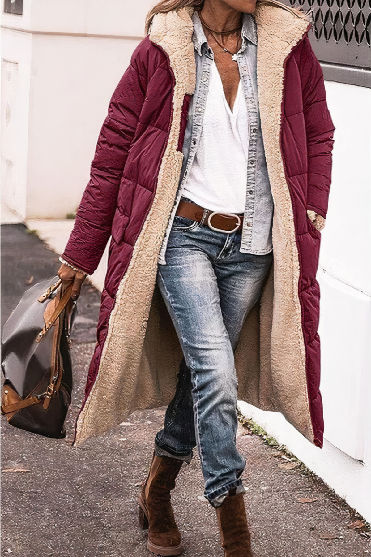 Esme - Parka med dubbla sidor