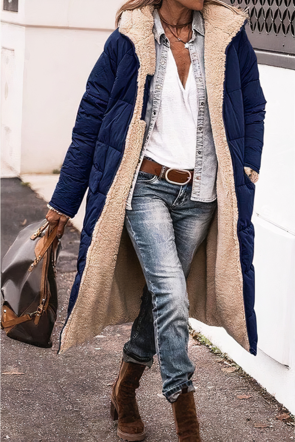 Esme - Parka med dubbla sidor