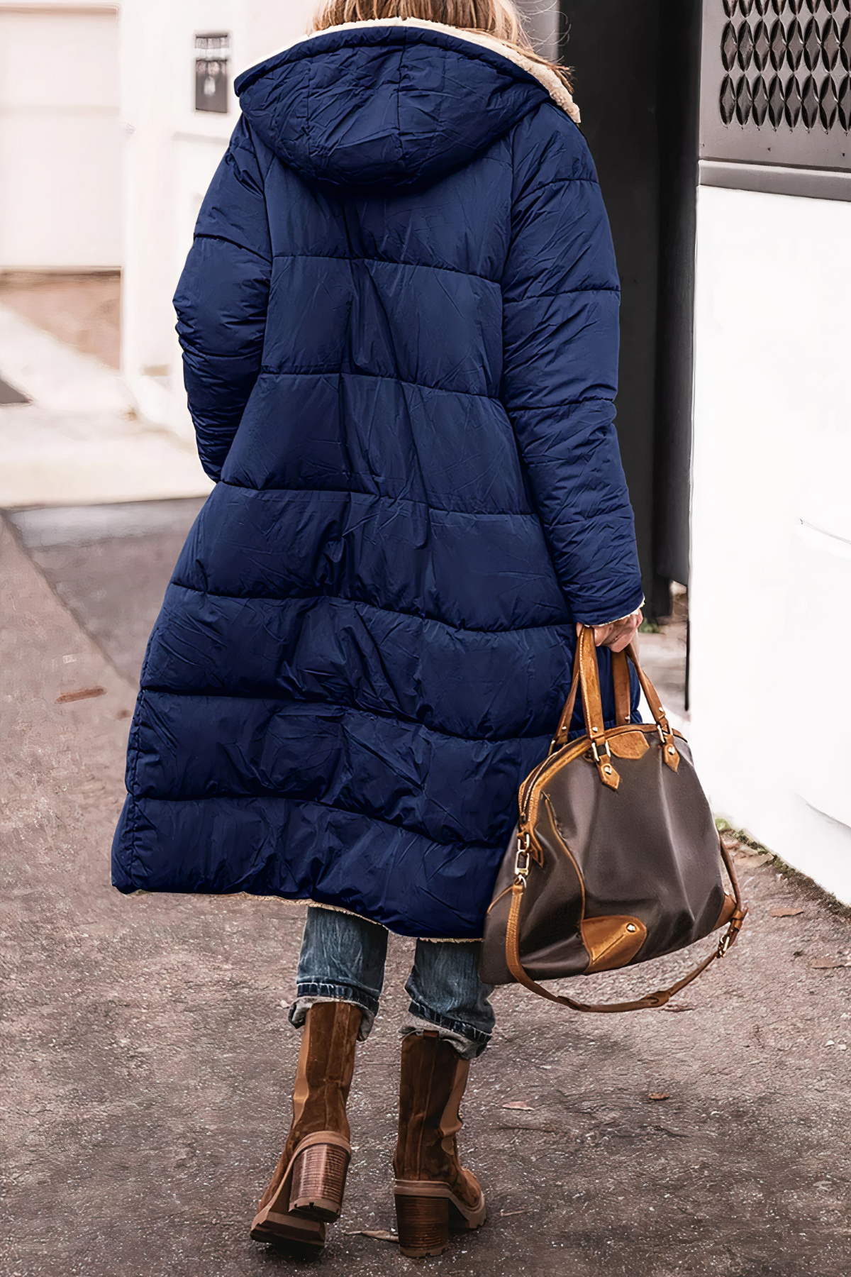 Esme - Parka med dubbla sidor