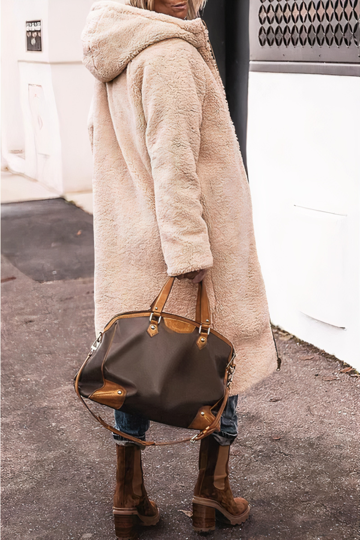 Esme - Parka med dubbla sidor