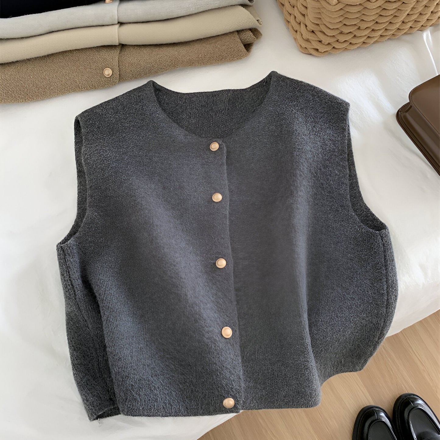 Maike | Elegant stickad topp för hösten