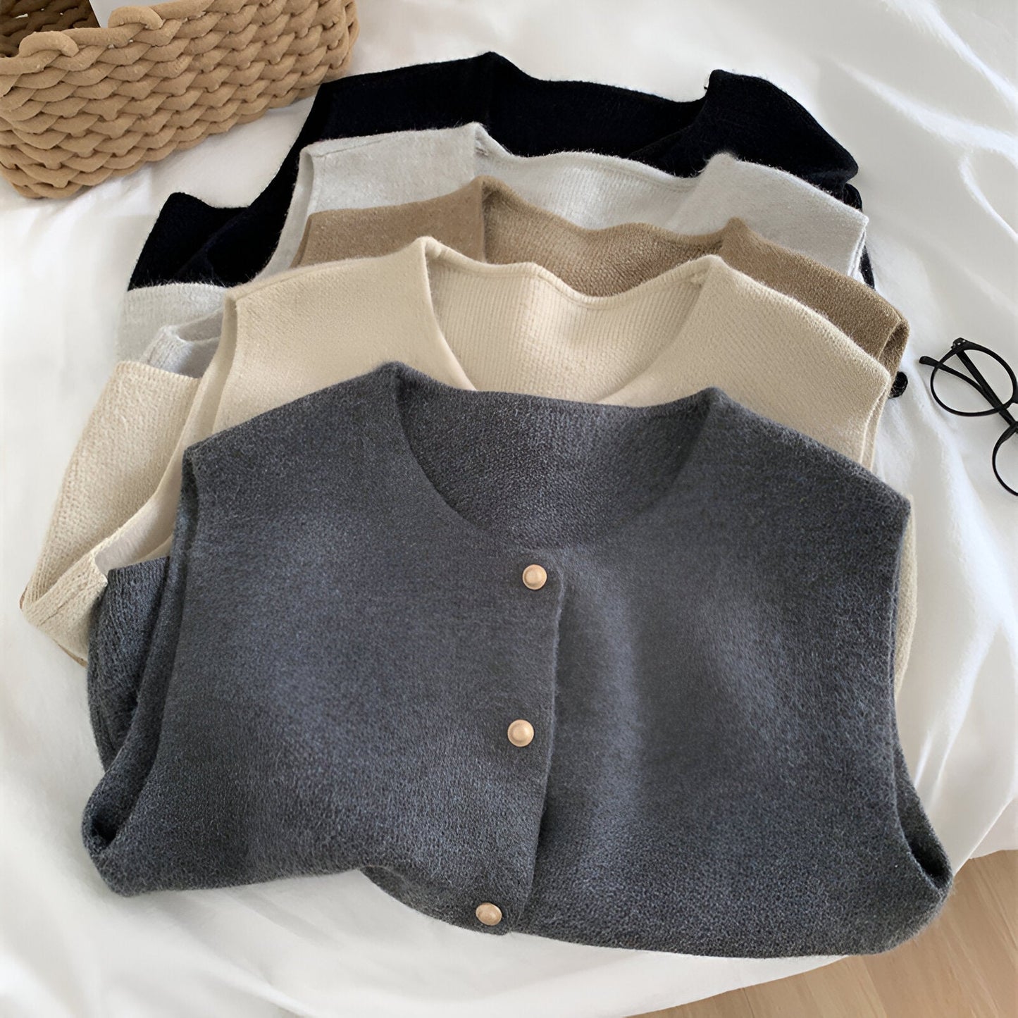 Maike | Elegant stickad topp för hösten