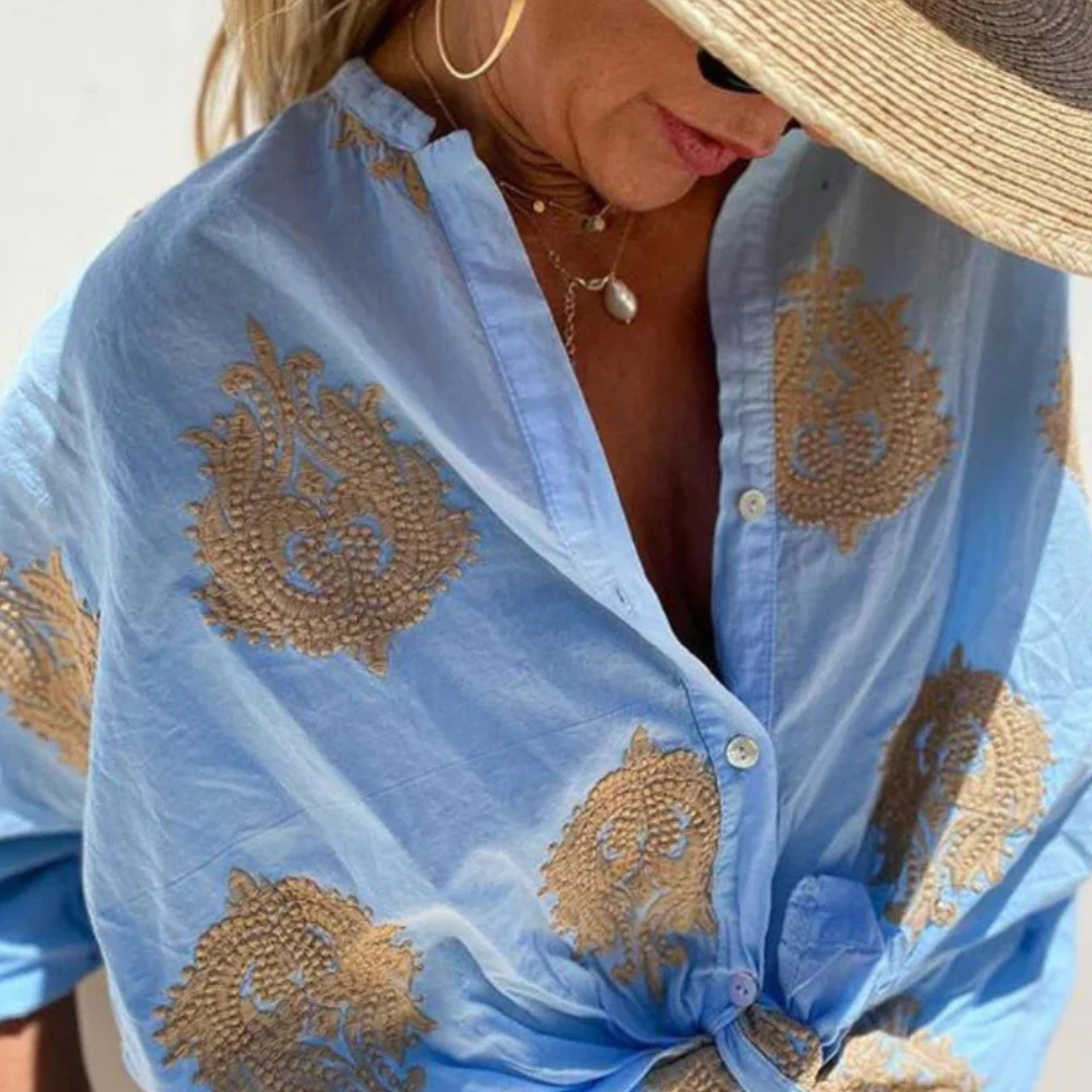 Anita | Lätt och Chic Blus för Stil och Komfort