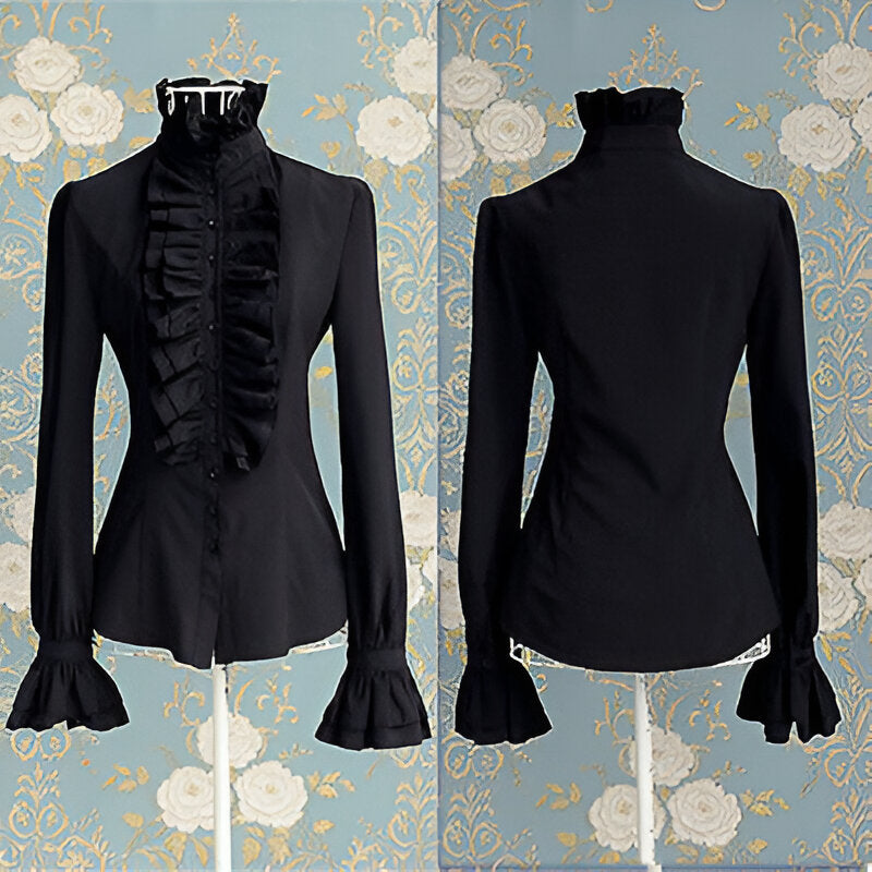 Liora | Elegant randig blus