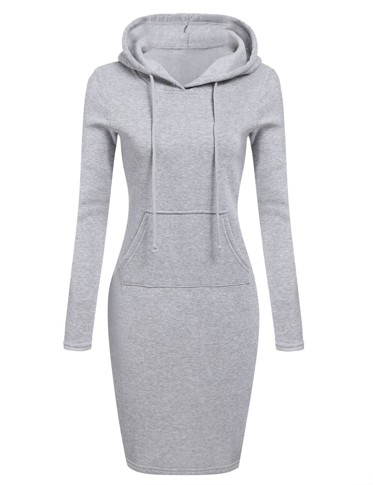 Danica | Slim Pullover Hoodie Klänning
