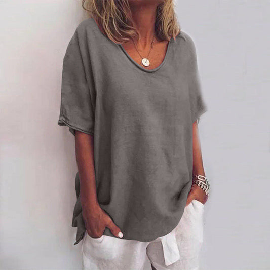 Helena | Luftig Blus Med Täckande Stil För En Elegant Vardag