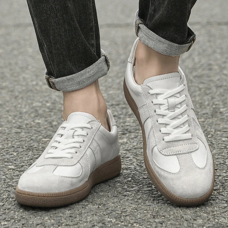 Adrian | Mocka Sneakers Med Robust Yttersula