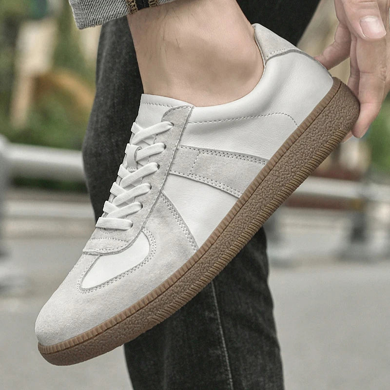 Adrian | Mocka Sneakers Med Robust Yttersula