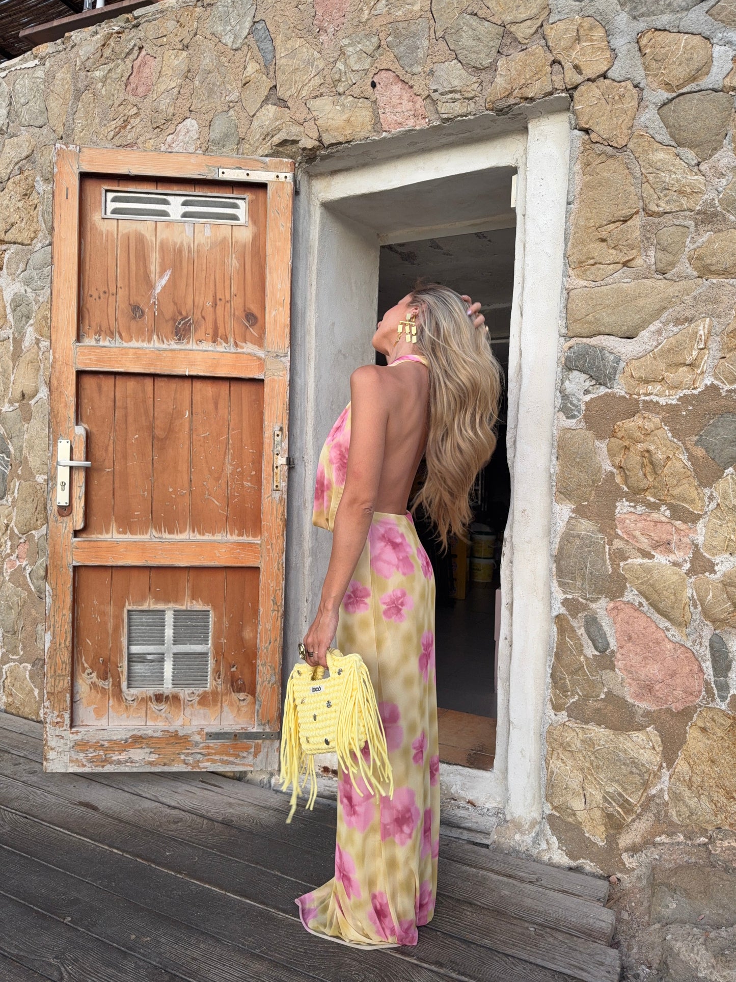 Sara | Somrig Maxiklänning Med Elegant Flöde