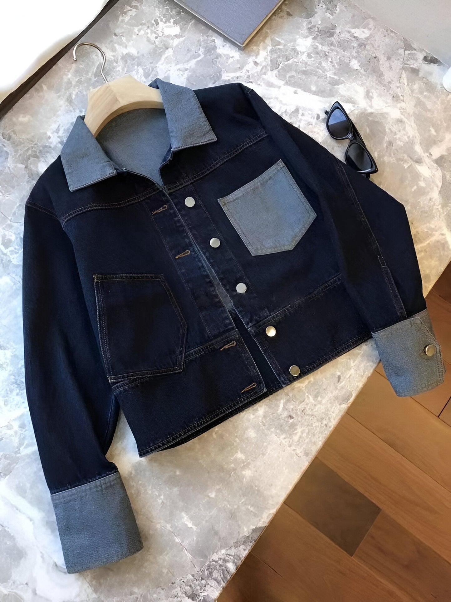 Felicitas | Trendig retro denimjacka