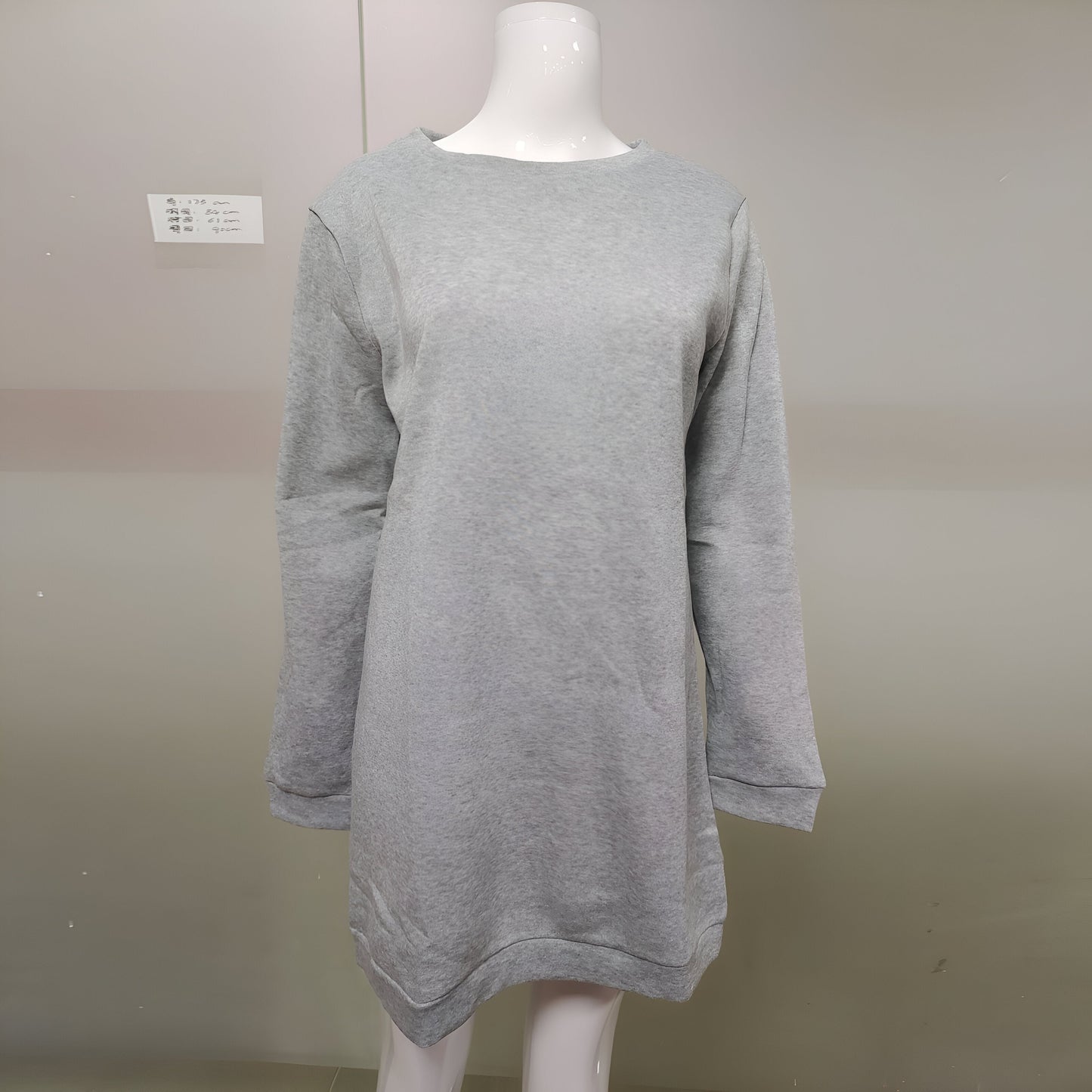 Claudia | Mysig höst- och vinterstickad klänning