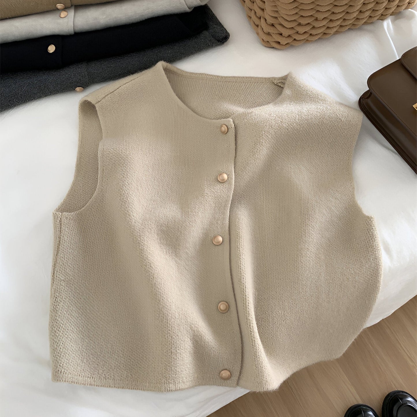Maike | Elegant stickad topp för hösten