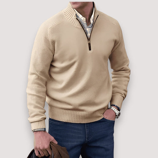 Filip | Stilren och Bekväm Zip-Tröja