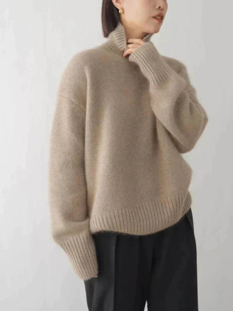 Josefin | Lyxig Cashmere Polotröja