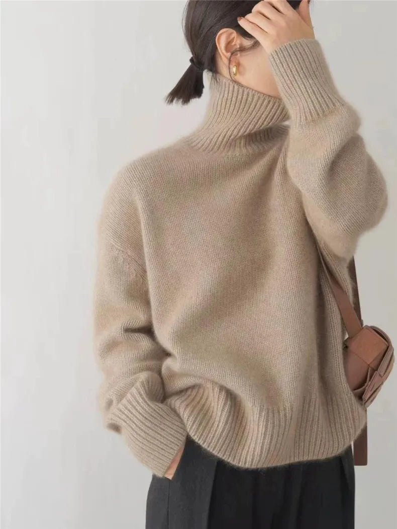 Josefin | Lyxig Cashmere Polotröja