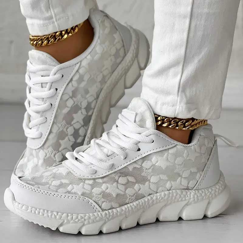 Lucy | Ortopediska Sneakers för Kvinnor med Andningsfunktion