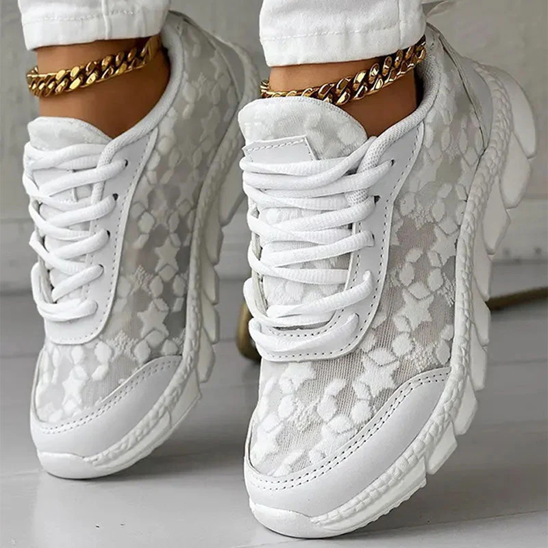 Lucy | Ortopediska Sneakers för Kvinnor med Andningsfunktion