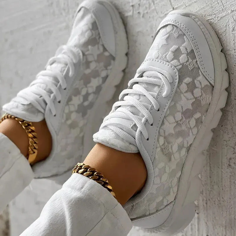 Lucy | Ortopediska Sneakers för Kvinnor med Andningsfunktion