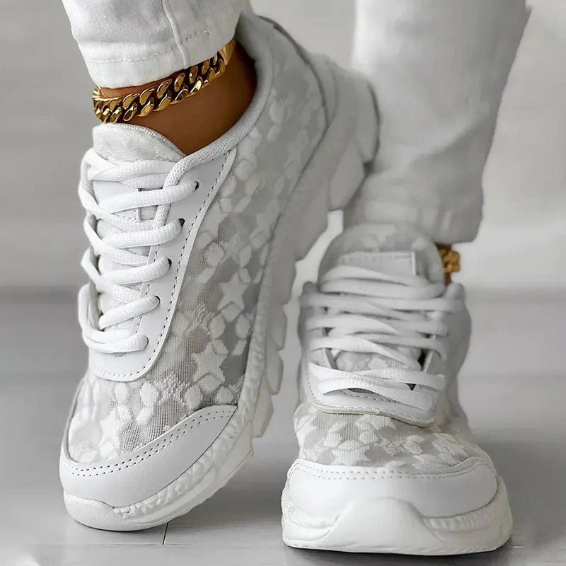 Lucy | Ortopediska Sneakers för Kvinnor med Andningsfunktion