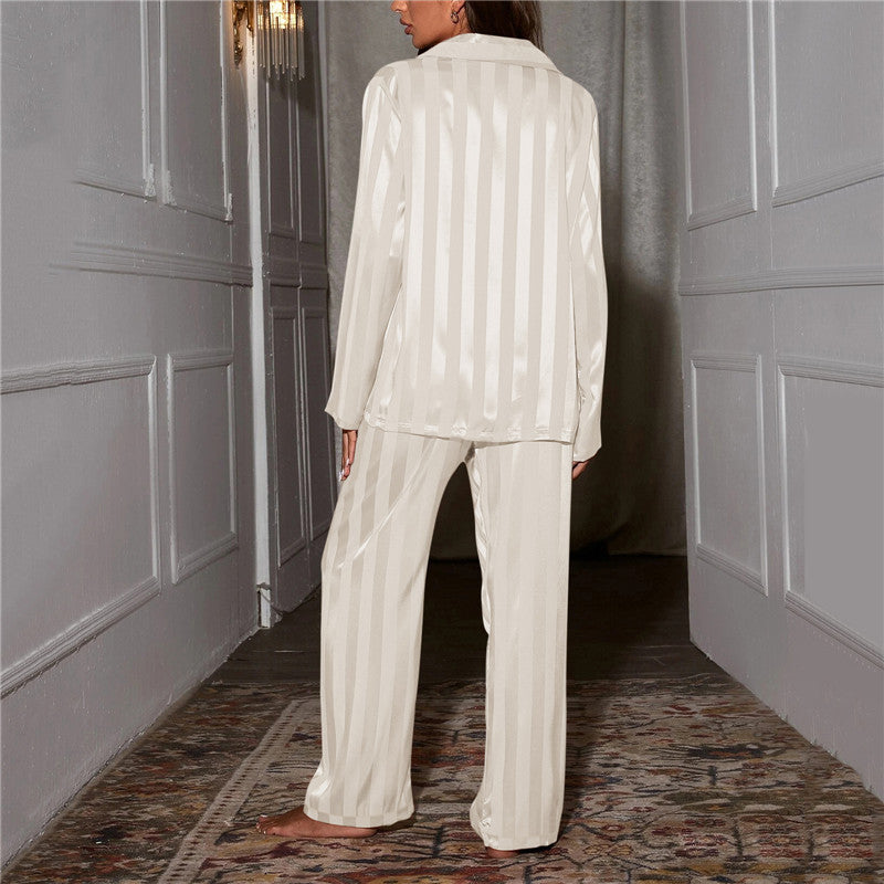 Isabella | Löst Pyjamas-Set i Satin för Kvinnor