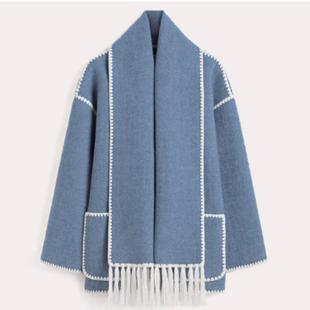 Alva | Elegant och värmande lång kappa för kvinnor