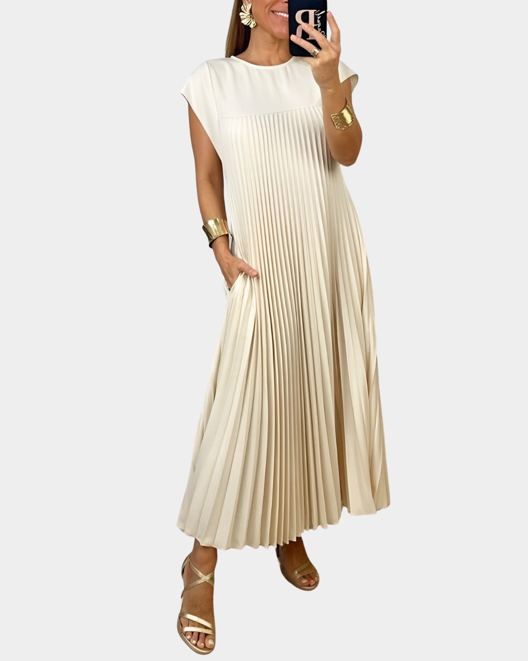 Tindra | Tidlös Klänning Med Bekväm Passform