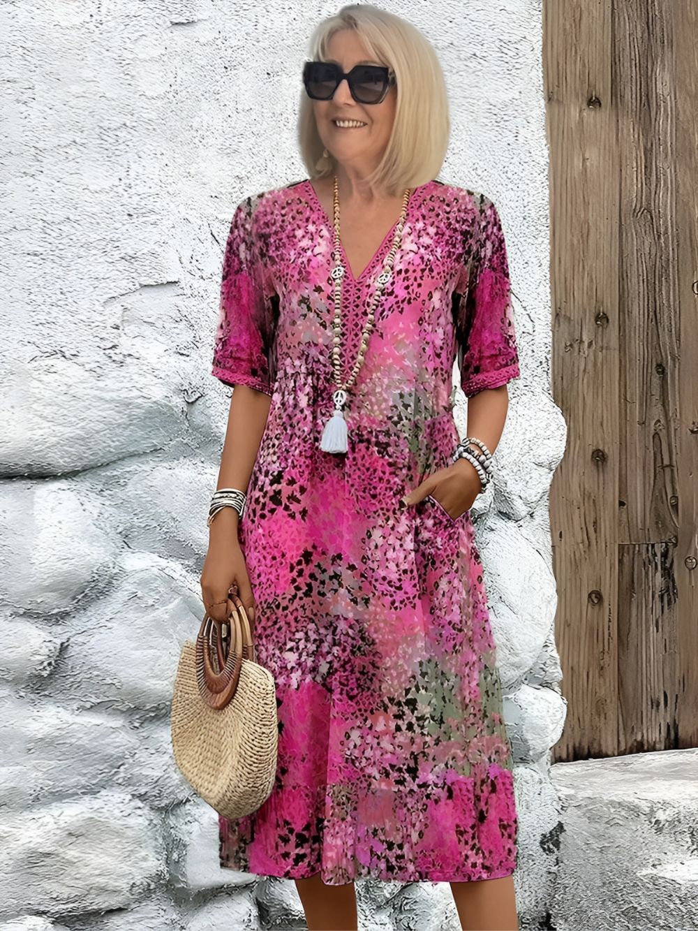 Sanne | Livlig Klänning