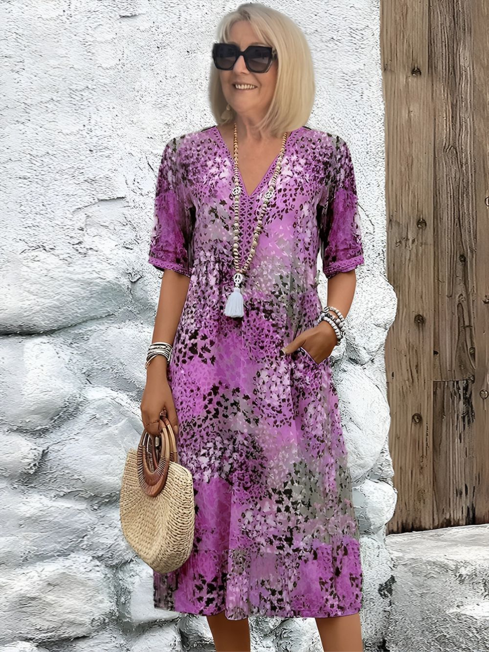 Sanne | Livlig Klänning