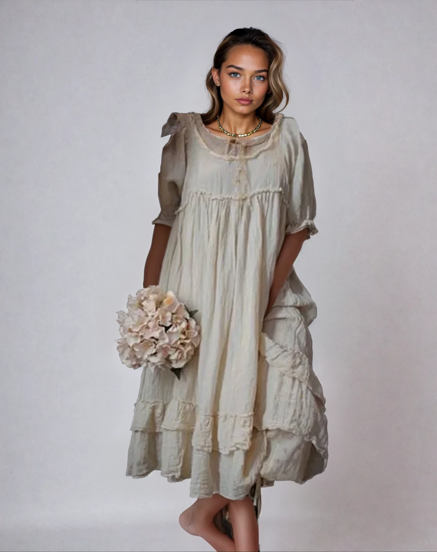 Ida | Sommarklänning Med Naturlig Elegans Och Komfort