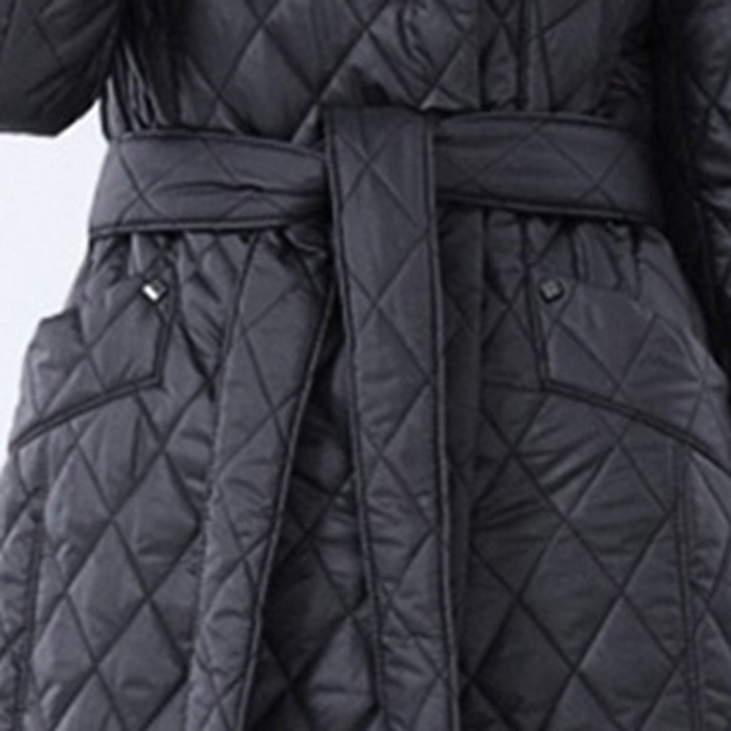 Jace |  Lång bomullsdunjacka för kvinnor Vinterjacka