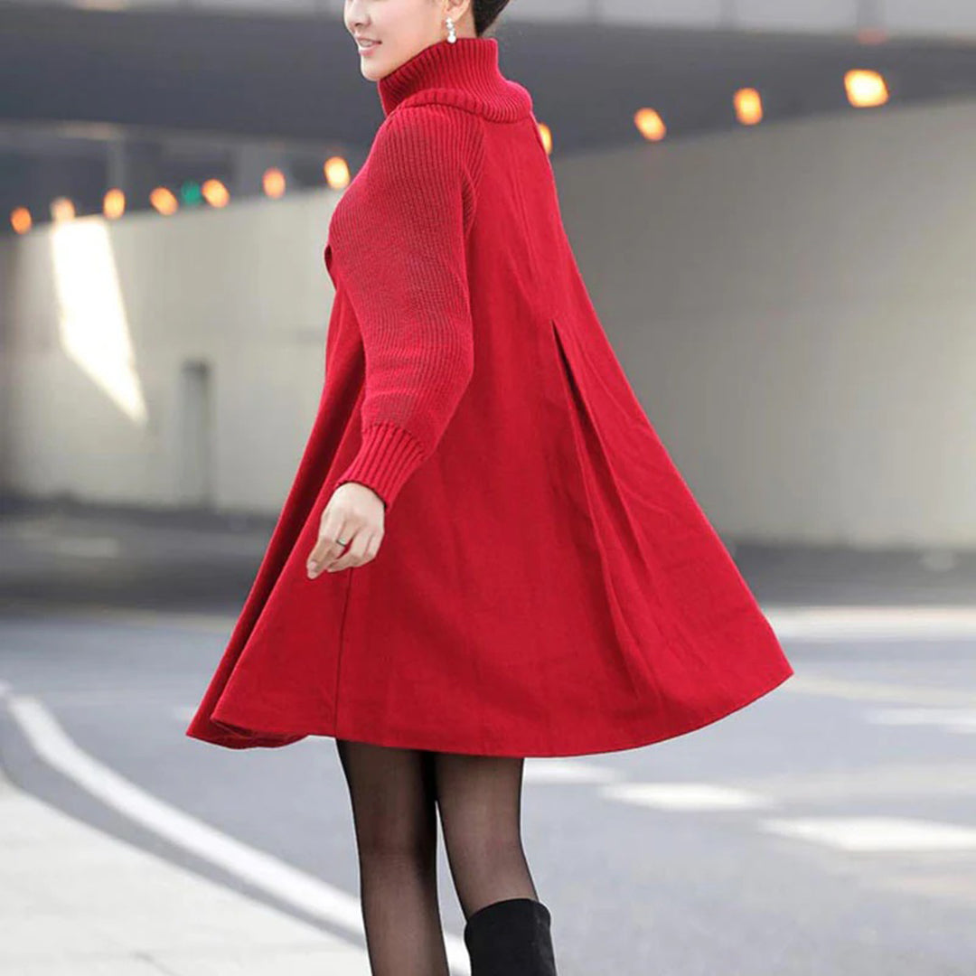 Agnes | Elegant lång kappa med tidlös design för kvinnor
