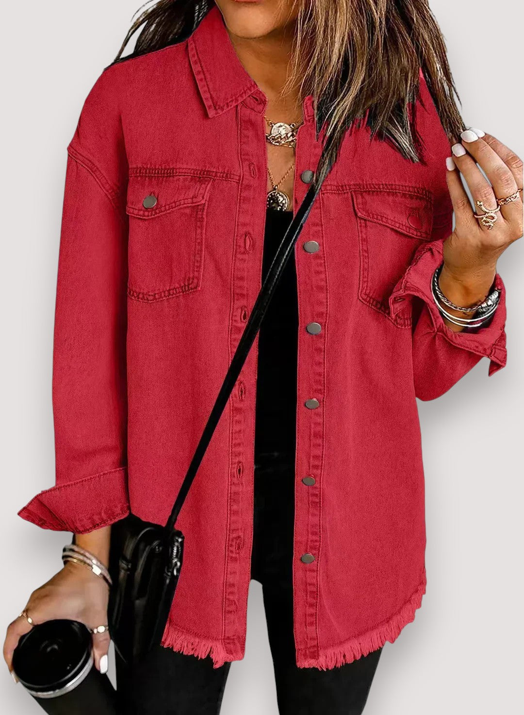 Elise | Jeansjacka Med Tidlös Stil