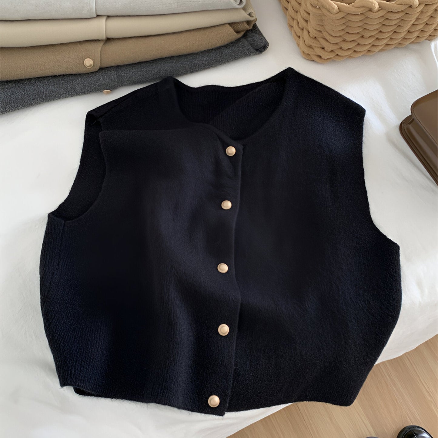 Maike | Elegant stickad topp för hösten