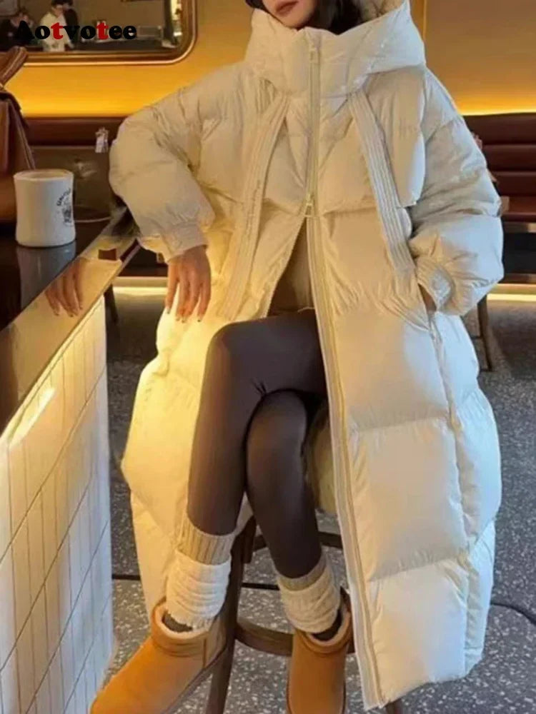 Märta | Oversized Dunjacka för Vintervärme
