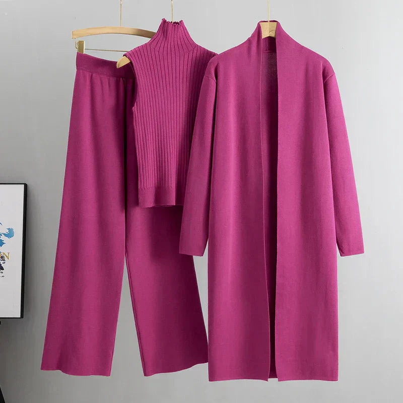 Sofia | Elegant 3-delad Set för En Stilfull och Sofistikerad Look