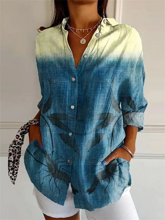 Nathalya | Lätt Casual Blus